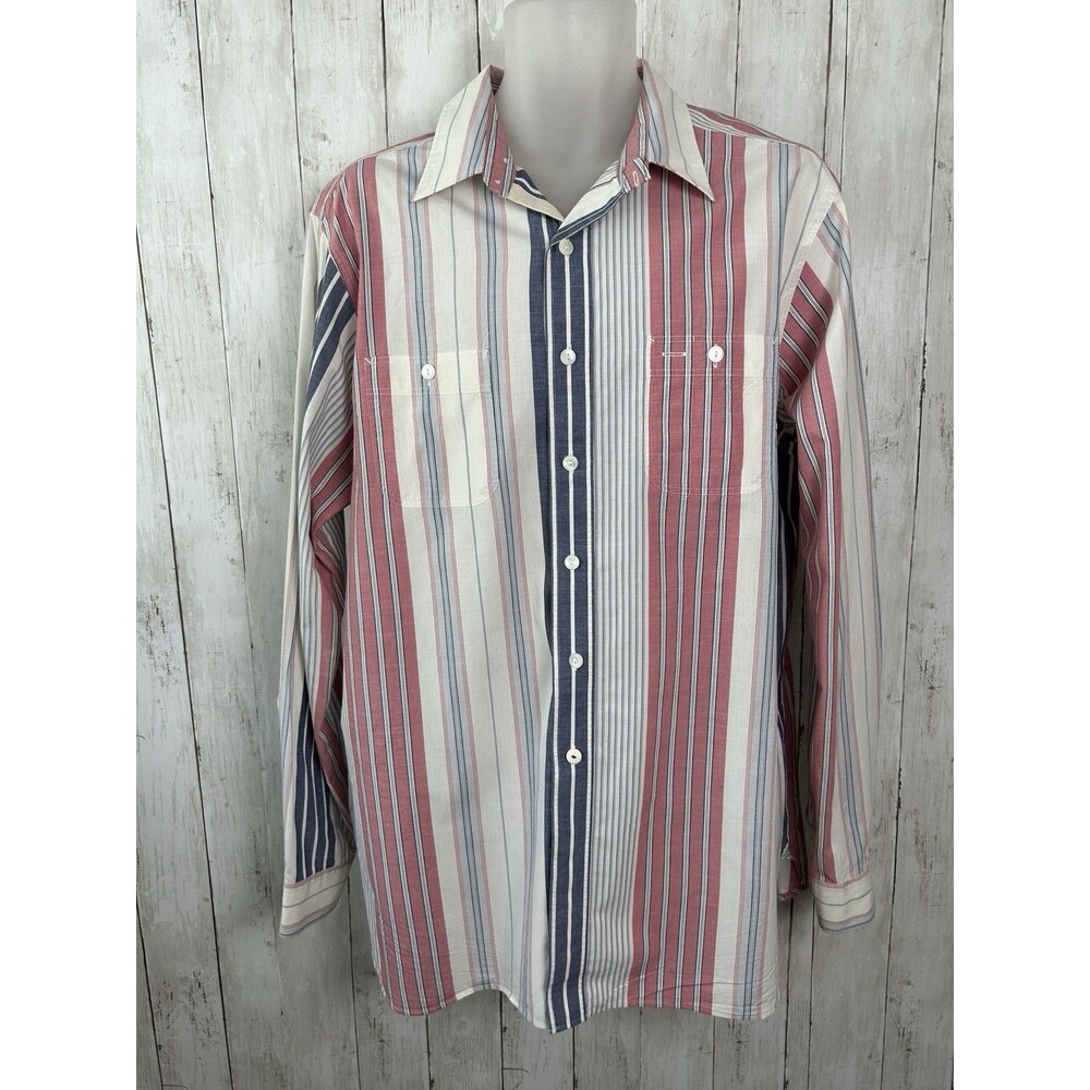 Men’s Polo Ralph Lauren Shirt Stripes Size XL